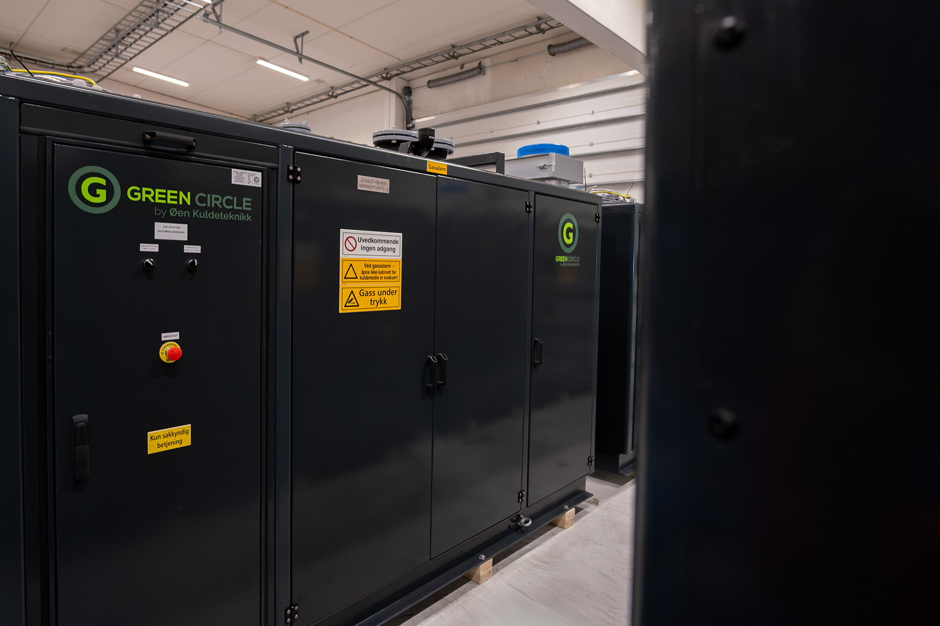 Installert Green Circle anlegg